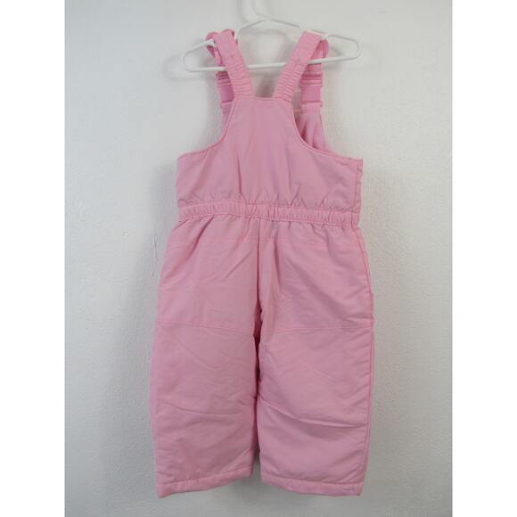 Wonderkids 24M Pink Snow Suit Heart Patches and Buckles Winter Warm Cozy - Picture 7 of 7